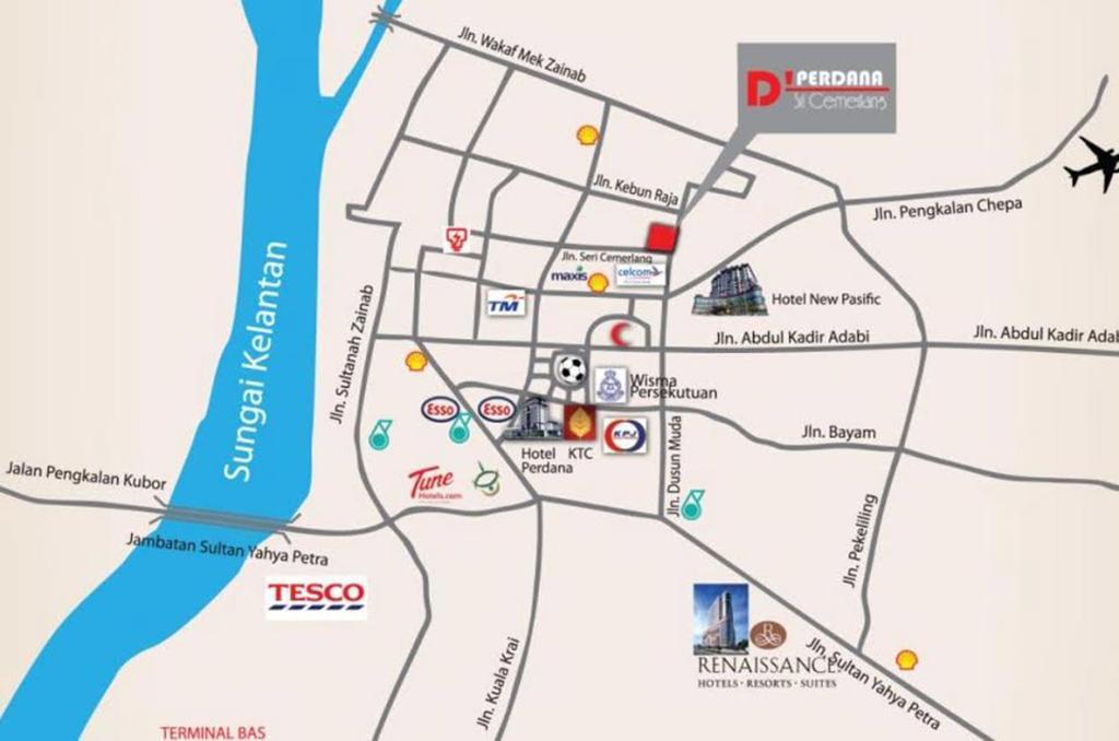 Sas D'perdana Apartment *